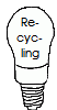 Recyling von Energiesparlampen